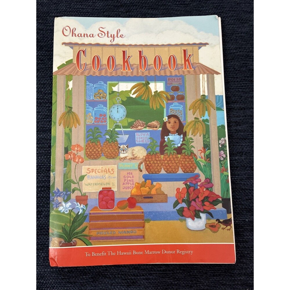 Ohana Style Cookbook Spiral Bound